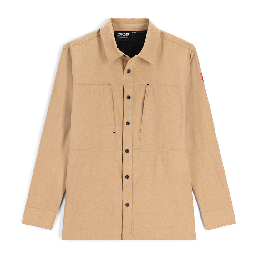 Mens Canyon Long Sleeve Shirt - Tannin