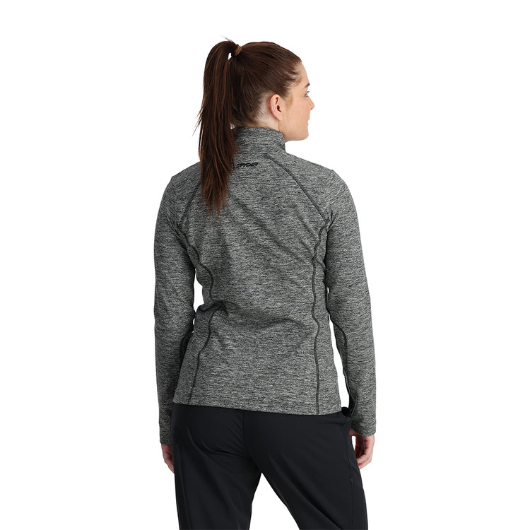 Womens Accord Half Zip - Black