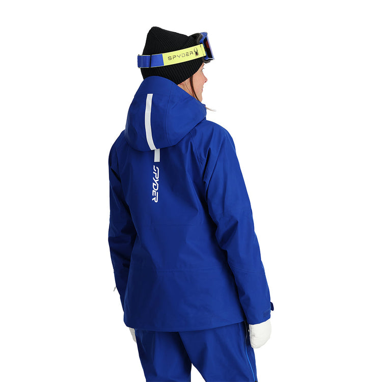 WOMENS SOLITAIRE GTX SHELL JACKET - ELECTRIC BLUE